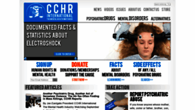 What Cchrint.org website looked like in 2019 (4 years ago)