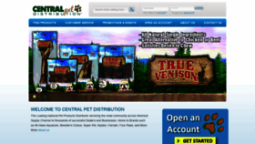 What Centralpet.com website looked like in 2019 (4 years ago)