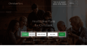 What Christian-plans.org website looked like in 2019 (4 years ago)