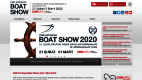 What Cnravrasyaboatshow.com website looked like in 2019 (4 years ago)