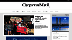 What Cyprus-mail.com website looked like in 2019 (4 years ago)