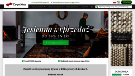 What Carpetvista.pl website looked like in 2019 (4 years ago)
