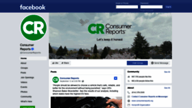 What Consumer-reports.org website looked like in 2019 (4 years ago)