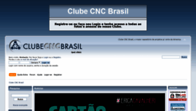What Clubecncbrasil.com.br website looked like in 2019 (4 years ago)