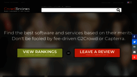 What Crowdreviews.com website looked like in 2019 (4 years ago)