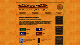 What Camelproductions-store.com website looked like in 2019 (4 years ago)
