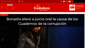 What Ciudadanodiario.com.ar website looked like in 2019 (4 years ago)