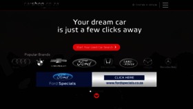 What Carshop.co.za website looked like in 2019 (4 years ago)
