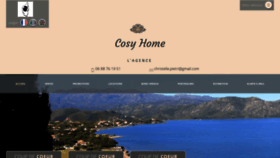 What Cosyhomeimmobilier.com website looked like in 2019 (4 years ago)
