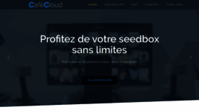 What Cafecloud.fr website looked like in 2019 (4 years ago)