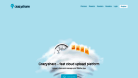 What Crazyshare.cc website looked like in 2019 (4 years ago)