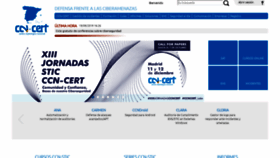 What Ccn-cert.cni.es website looked like in 2019 (4 years ago)