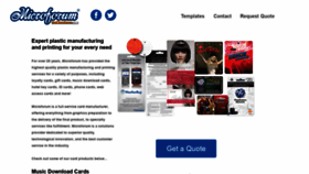 What Cardmanufacture.com website looked like in 2019 (4 years ago)