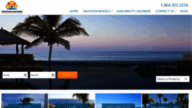 What Caboboundvacations.com website looked like in 2019 (4 years ago)