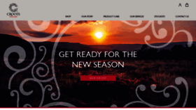 What Crootsengland.co.uk website looked like in 2019 (5 years ago)