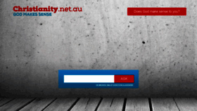 What Christianity.net.au website looked like in 2019 (4 years ago)