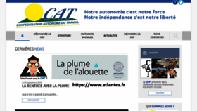 What C-a-t.fr website looked like in 2019 (4 years ago)