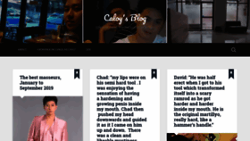 What Caloy73.wordpress.com website looked like in 2019 (4 years ago)