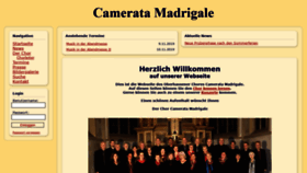 What Camerata-vocale-oberhausen.de website looked like in 2019 (4 years ago)