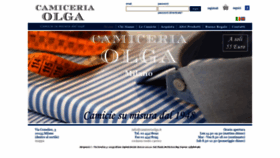 What Camiceriaolga.it website looked like in 2019 (4 years ago)