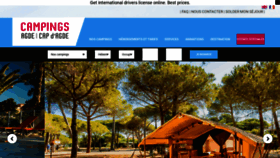 What Camping-laclape.com website looked like in 2019 (4 years ago)