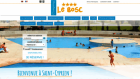 What Camping-saint-cyprien.com website looked like in 2019 (4 years ago)