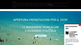 What Campingcapoferrato.it website looked like in 2019 (4 years ago)