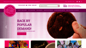 What Cookiesfromhome.com website looked like in 2019 (4 years ago)