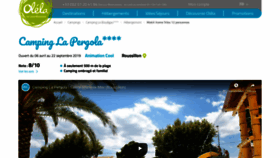 What Campinglapergola.com website looked like in 2019 (4 years ago)