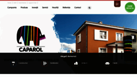 What Caparol.ro website looked like in 2019 (4 years ago)