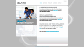 What Carretechnologies.com website looked like in 2019 (4 years ago)