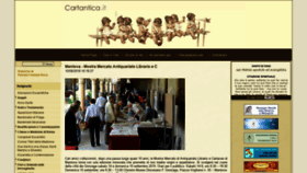 What Cartantica.it website looked like in 2019 (4 years ago)