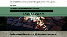 What Casadepiedra.de website looked like in 2019 (4 years ago)