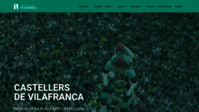 What Castellersdevilafranca.cat website looked like in 2019 (4 years ago)