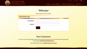 What Catholicbookb2b.com website looked like in 2019 (4 years ago)