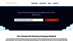 What Commercialcleanrs.com website looked like in 2019 (4 years ago)