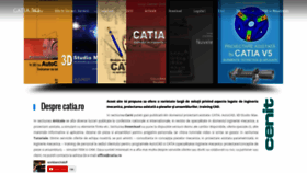 What Catia.ro website looked like in 2019 (4 years ago)