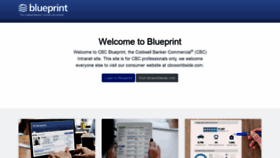 What Cbcblueprint.com website looked like in 2019 (4 years ago)