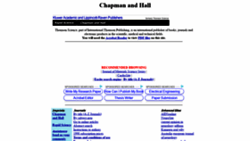What Chapmanhall.com website looked like in 2019 (4 years ago)