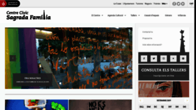 What Ccsagradafamilia.net website looked like in 2019 (6 years ago)