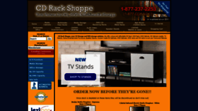 What Cdrackshoppe.com website looked like in 2019 (4 years ago)