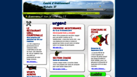What Cemichelin37.fr website looked like in 2019 (4 years ago)