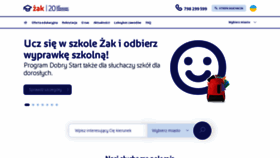 What Centrum-zak.pl website looked like in 2019 (4 years ago)
