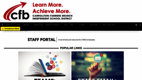 What Cfbportal.org website looked like in 2019 (4 years ago)