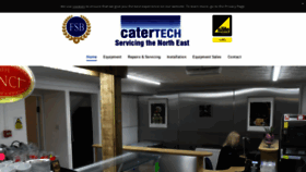 What Cater-tech.co.uk website looked like in 2019 (4 years ago)