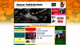 What Chauny.com website looked like in 2019 (4 years ago)
