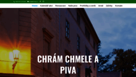 What Chchp.cz website looked like in 2019 (4 years ago)