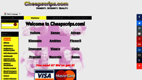 What Cheapscrips.com website looked like in 2019 (4 years ago)