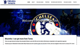 What Chelseatickets.org website looked like in 2019 (4 years ago)