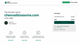 What Chennaiblossoms.com website looked like in 2019 (4 years ago)